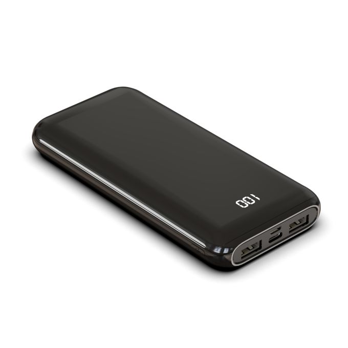 Cager T01 , 10000 mAh 2 Ports , Black