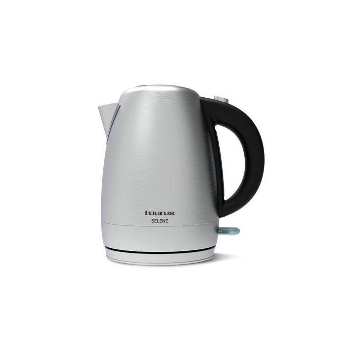 Taurus Selene Stainless steel Electric Kettle , 1.7 Liter 2200 Watt , Black Stainless Steel