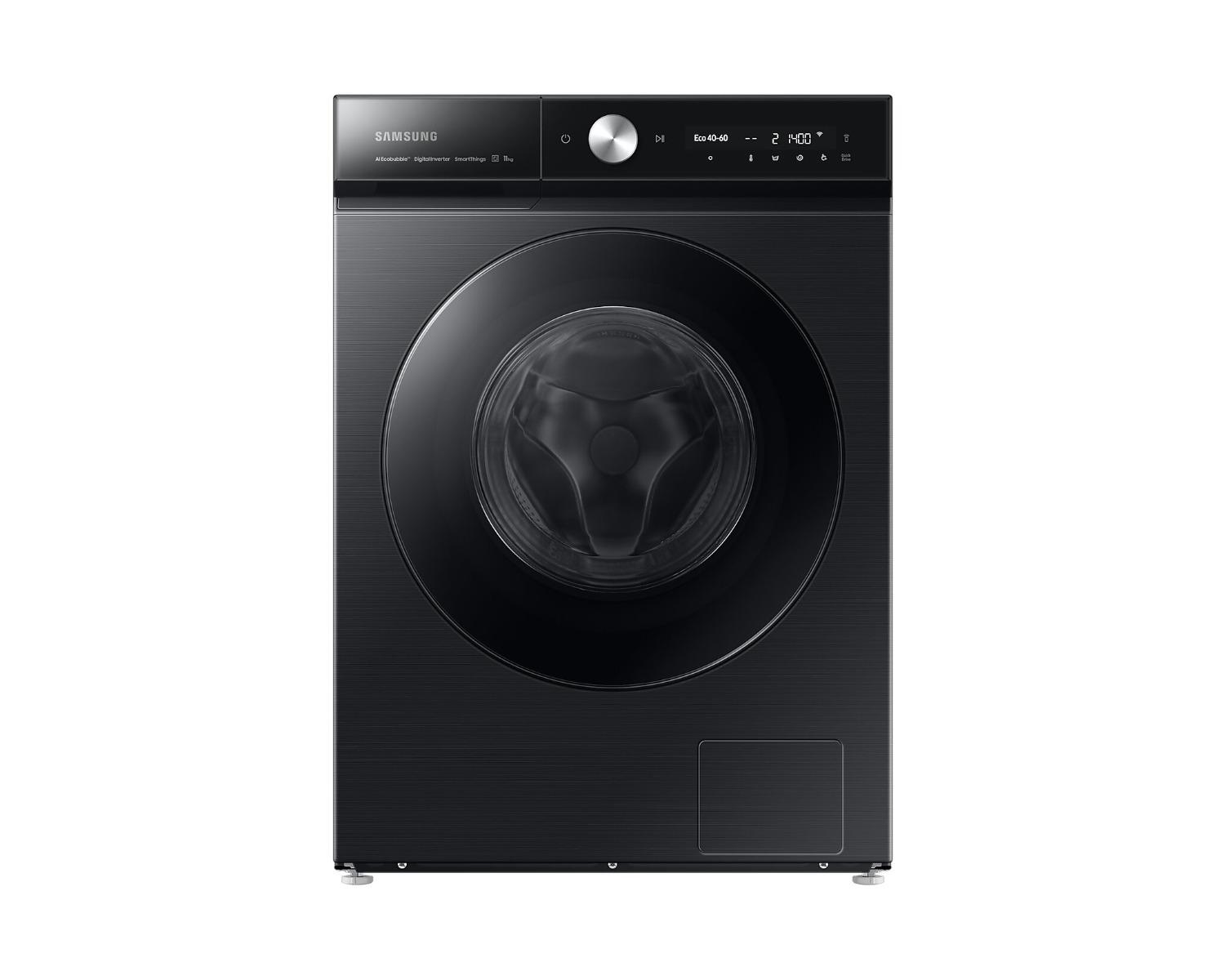 Samsung Inverter Front Load Washing Machine , 11 kg , Black - WW11B1944DGBAS