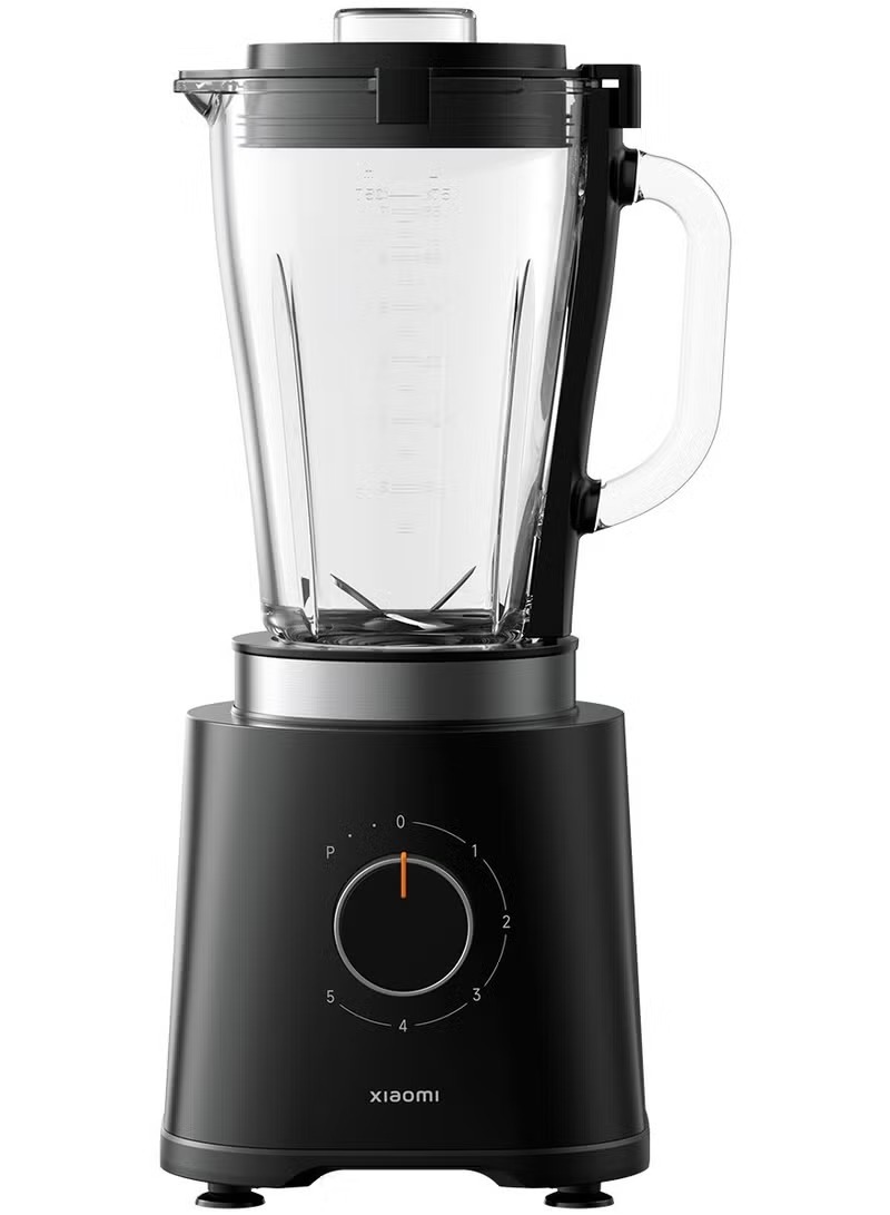 Xiaomi Countertop Blender , Safety Lid 1.75 Liter 600 Watt Black - MLLJ001CM-1A