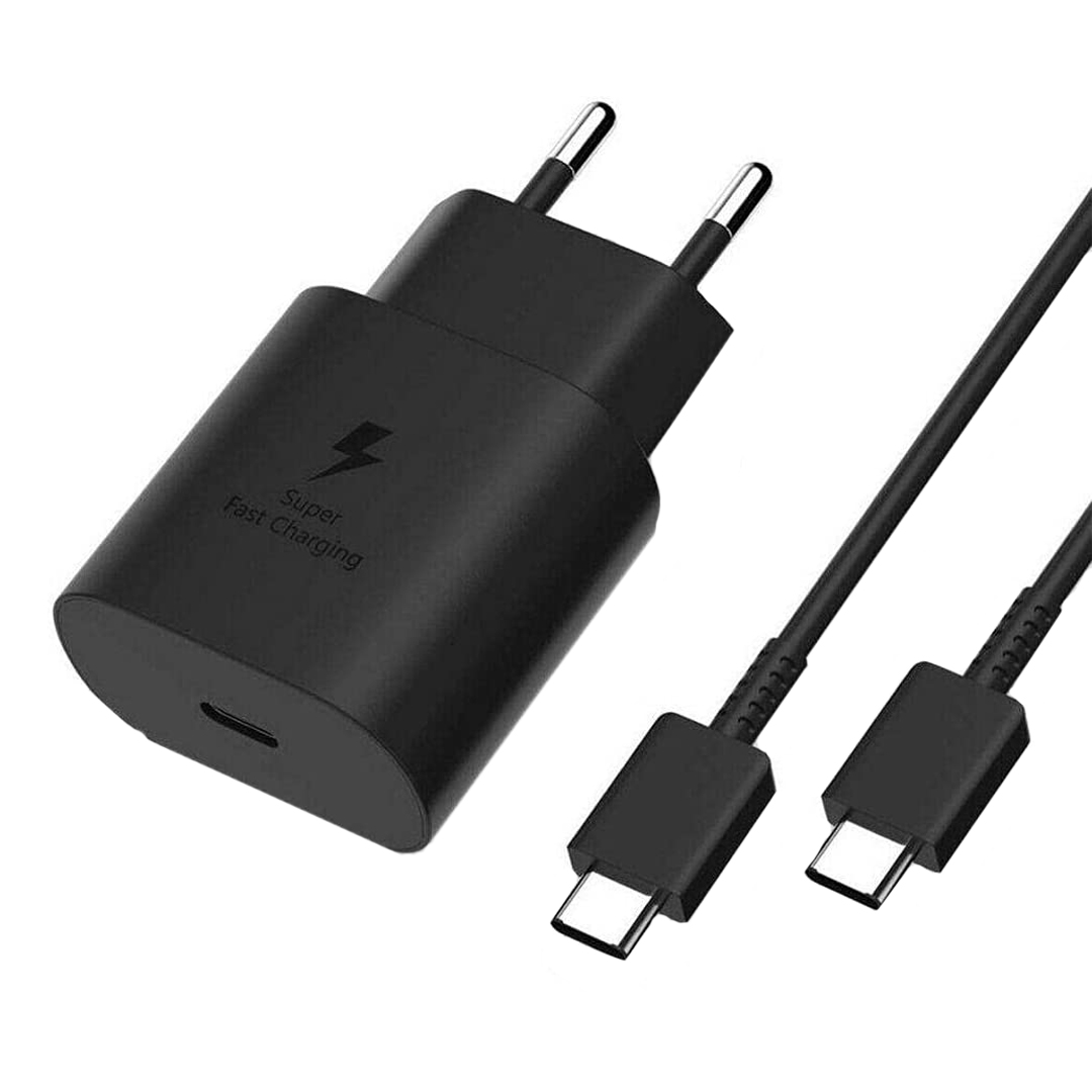 Samsung Wall Charger , 1 Ports , 25 Watt Black - 2725612825022