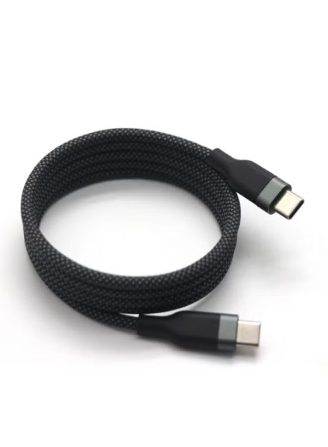 Sia Power Link Type C Charging Cable 1 Meter Black - BKCC100-1NBRDLT
