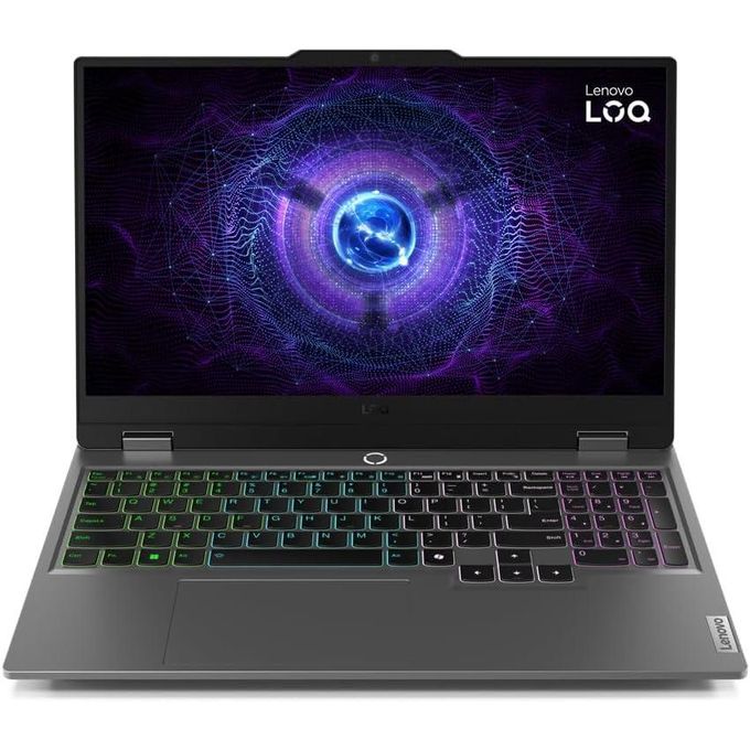 Lenovo LOQ 15IRX9 Gaming Laptop ,Intel Core i5-13450HX 15.6 Inch ,512 GB SSD ,16 GB ,NVIDIA GeForce RTX 3050 ,FreeDos - Grey
