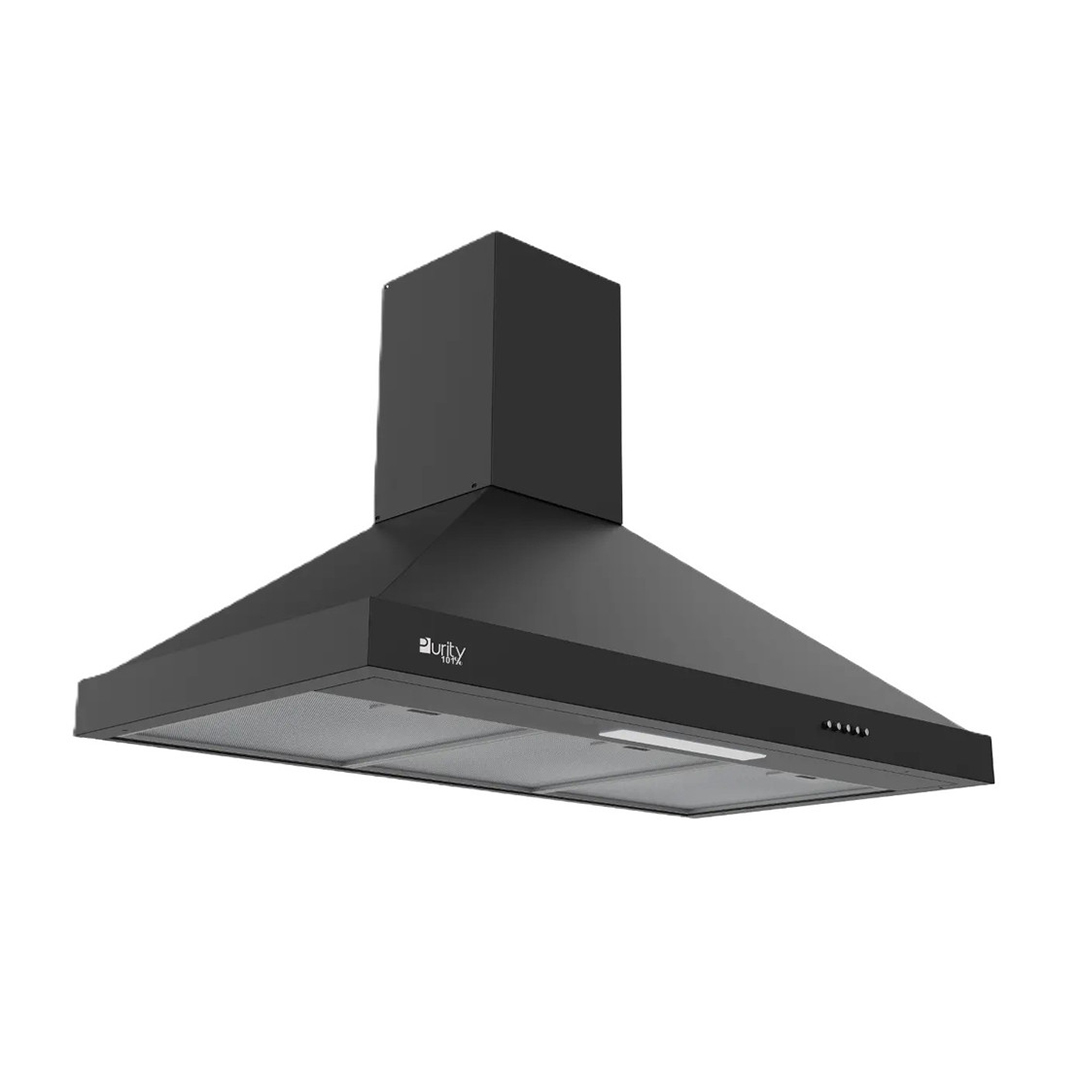 Purity PANSY BL Built-In Pyramids Hood , 90 Centimeter , Black