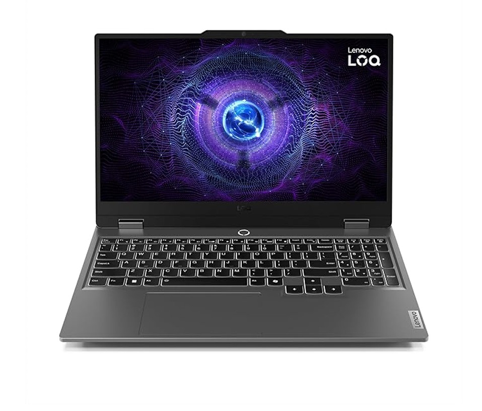 Lenovo LOQ 83JE014AED Laptop ,Intel Core i7-13650HX 15.6 Inch ,512 GB SSD ,16 GB ,NVIDIA GeForce RTX 5070 ,FreeDos - Luna Grey