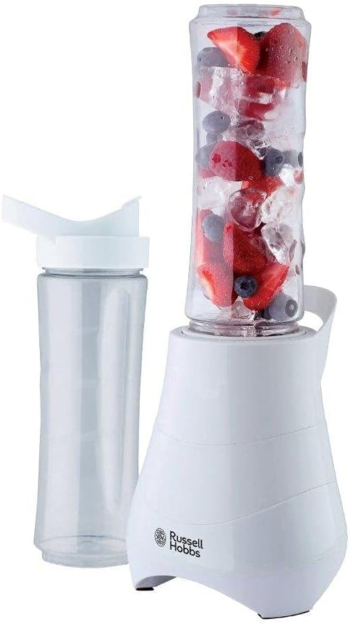 Russell Hobbs Mix & Go Personal Blender 0.6 Liter 300 Watt White - 21350