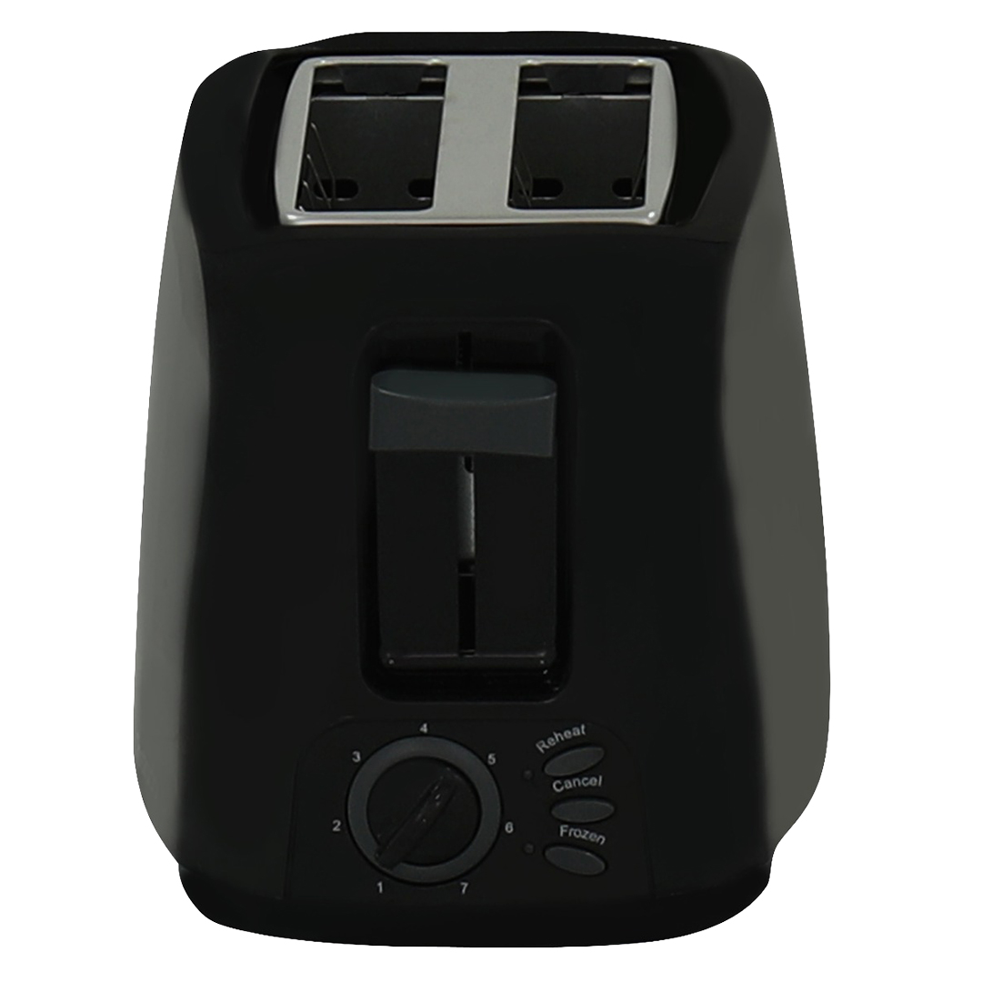 Miranda Toaster Mienta Toaster , 2 Slices 800 Watt Black - TO21409B