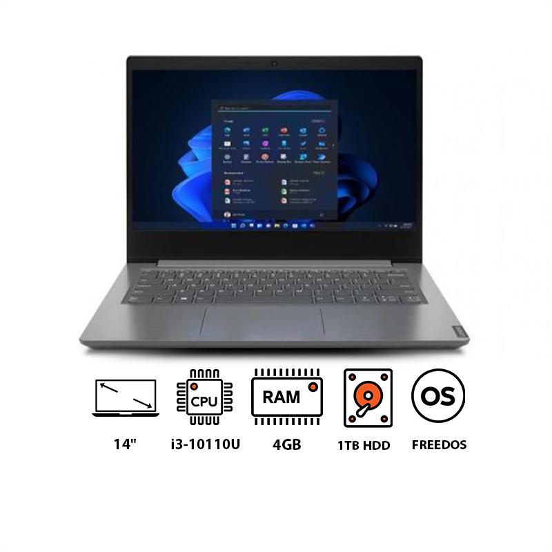Lenovo V14 G1 IML Laptop ,Intel Core i3-10110U ,1 Terabyte ,4 GB ,Intel UHD Graphics ,FreeDos