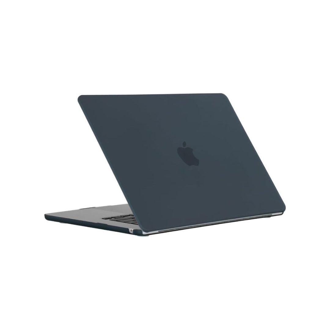 Generic Crystal Hard Shell Case with Screen Protector for MacBook Air 13.3-inch (models A1932, A2179, A2337) , Black