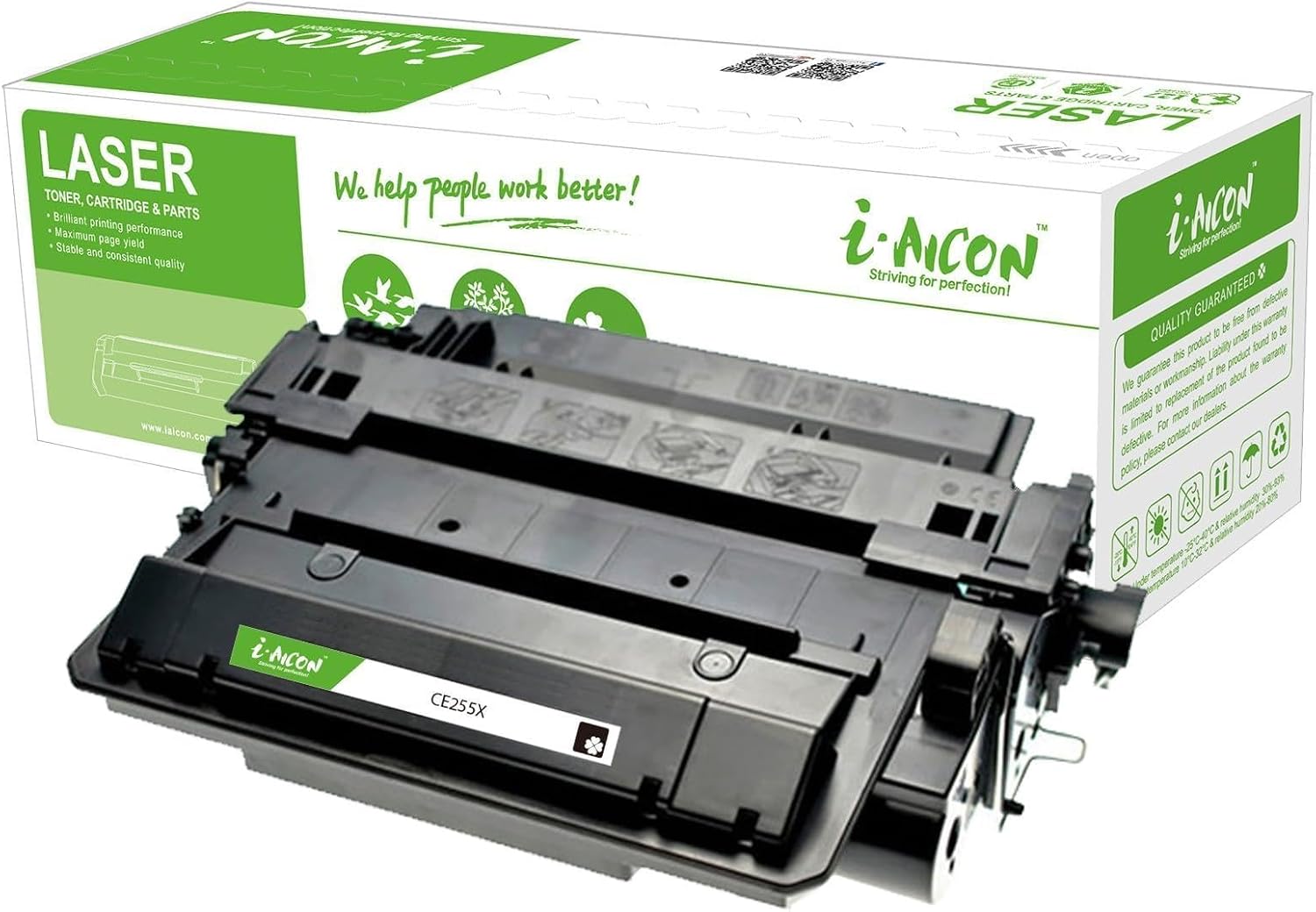 i-Aicon 55X Toner Cartridge , Black - CE255X