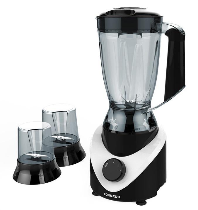 Tornado Countertop Blender 500 Watt Black White - BL500/2