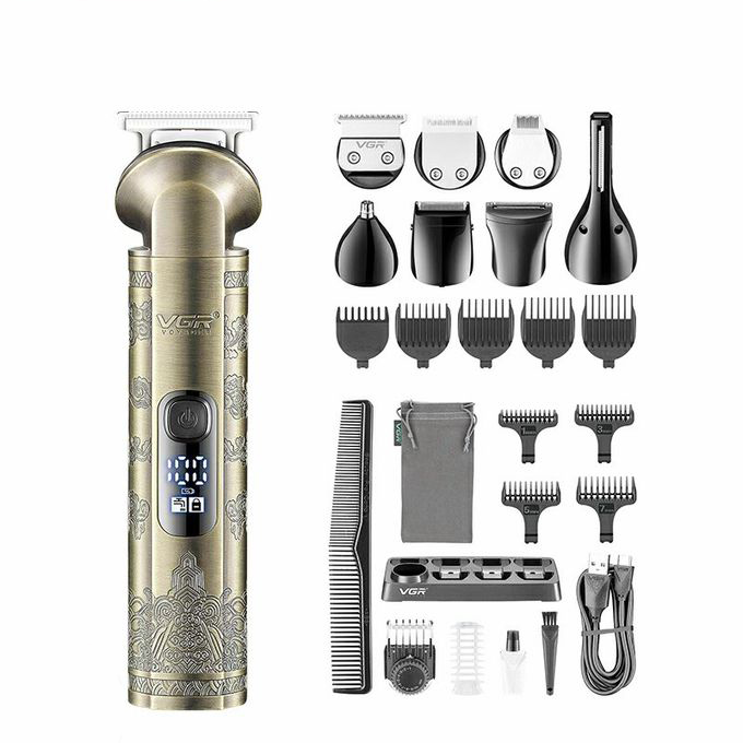 ماكينة تشذيب الشعر قابلة للشحن في جي ار ، استخدام جاف - V-110