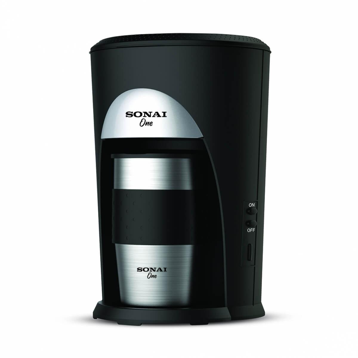 Sonai One SH-1211 Coffee Machine , 1 cups 460 Watt , Silver Black