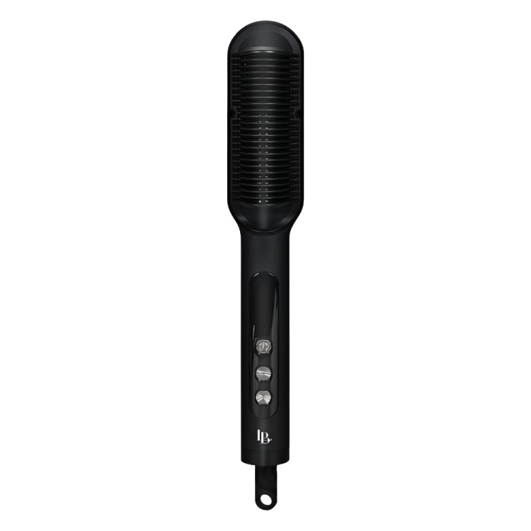LaBelle Straight Pro Hair Straightening Brush 200 Celsius , Black