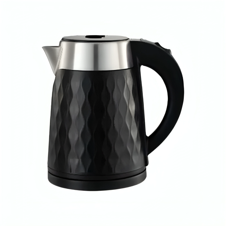 Armadillo Plastic - stainless steel interior Electric Kettle , 1.7 Liter 1500 Watt , Black - ARM-SDA-KTL-BK-0003