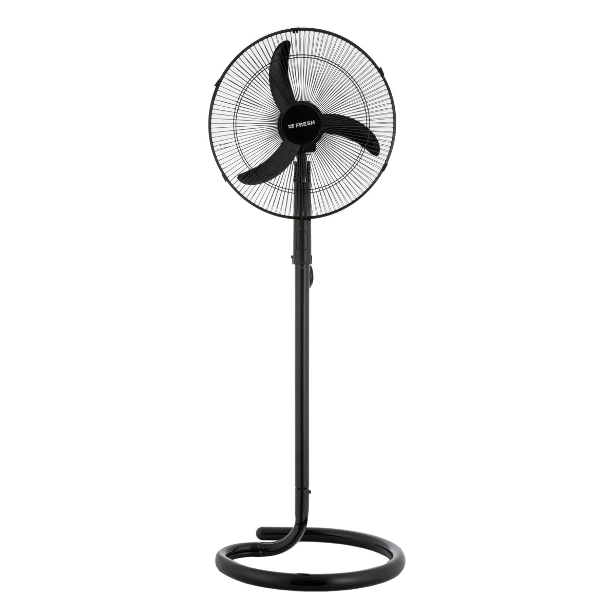 Fresh Shabah Stand Fan , 18 Centimeter , Black