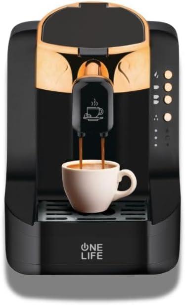 One Life Turkish Coffee Maker 750 Watt Black Gold - TC70G