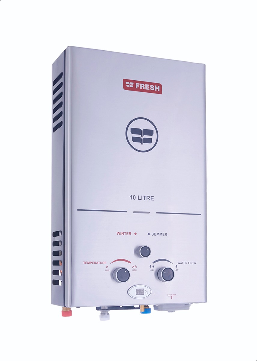 Fresh , 10 Liter Silver - 10 L stainless