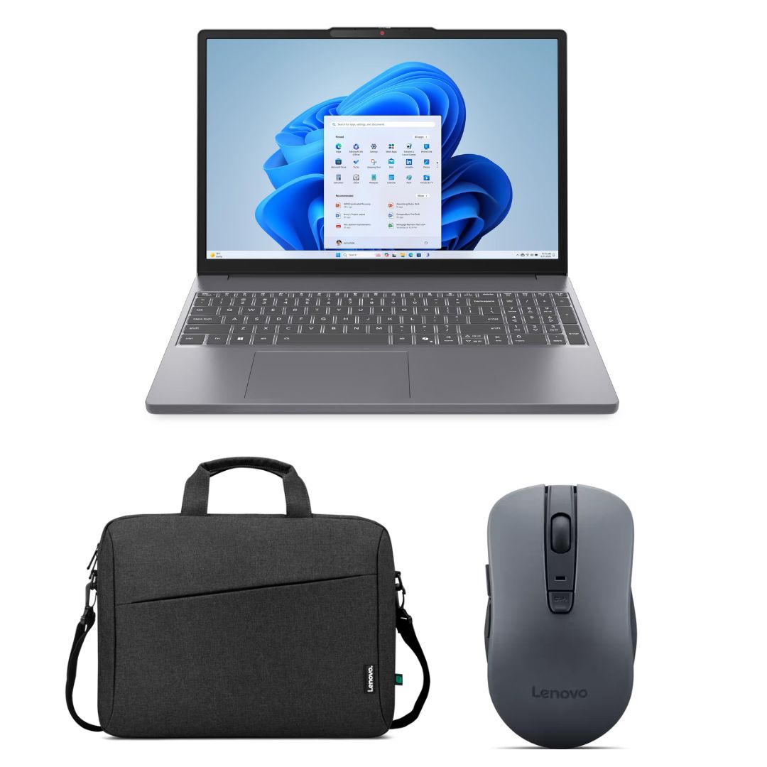 Lenovo IdeaPad Slim 3 15IRH10 - 83K100F0ED Laptop ,Intel Core i7-13620H 15.3 Inch ,512 GB SSD ,16 GB ,Intel UHD Graphics ,FreeDos - Luna Grey