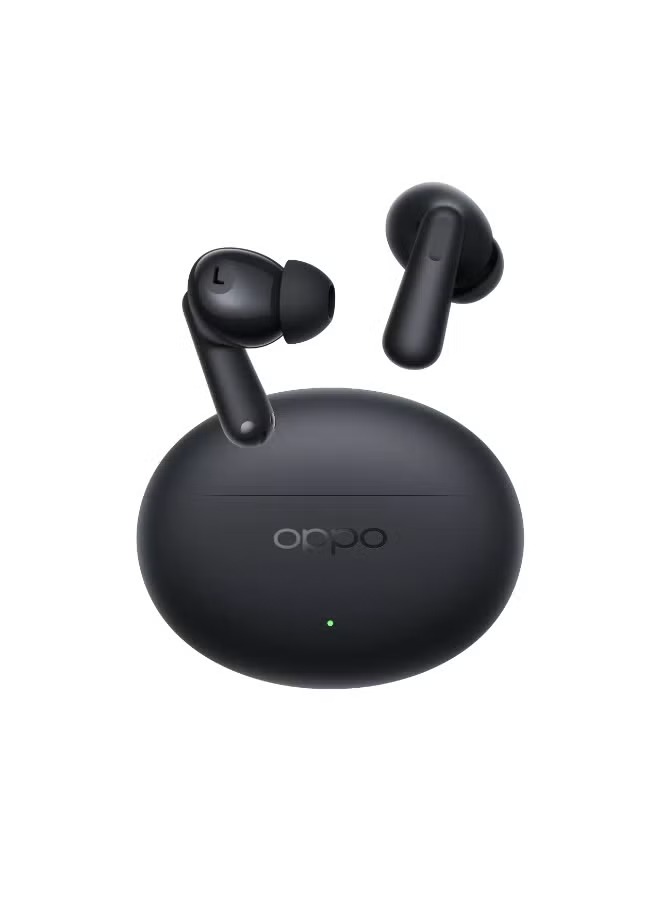 Oppo Earbuds , with Noise Cancellation , Midnight Black