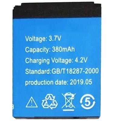 بطارية ليثيوم قابلة للشحن للساعات سمارت، بقوة 3.7 فولت - LQ-S1