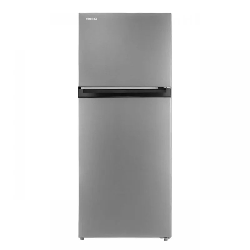 Toshiba NoFrost Top Freezer Refrigerator , 338 Liter Inverter Motor , Silver - RT468WE-PMN(57)