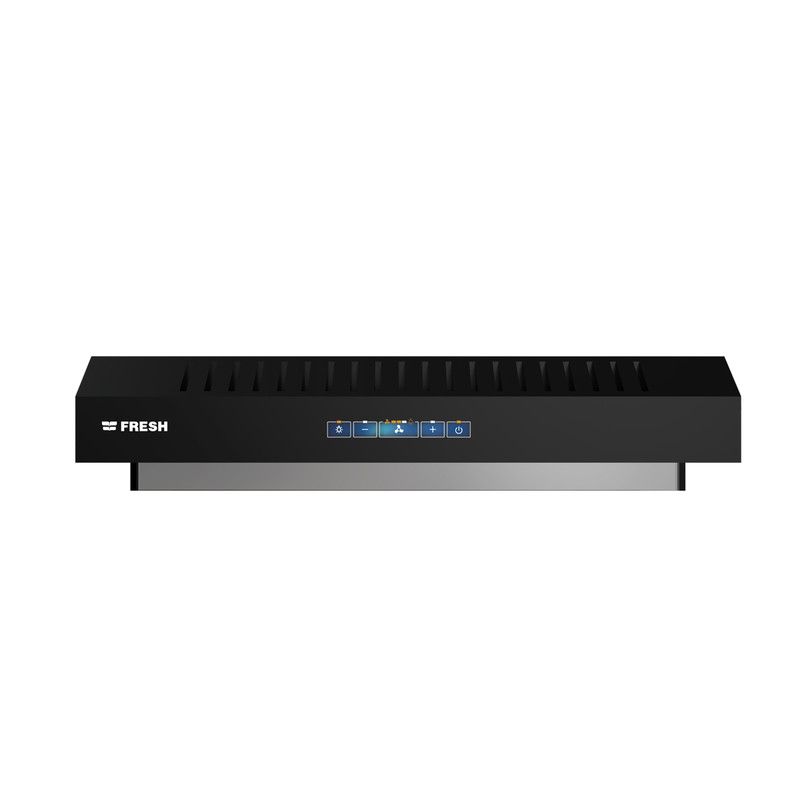 Fresh Classic Built-In Flat Hood , 60 Centimeter , Black - 20848