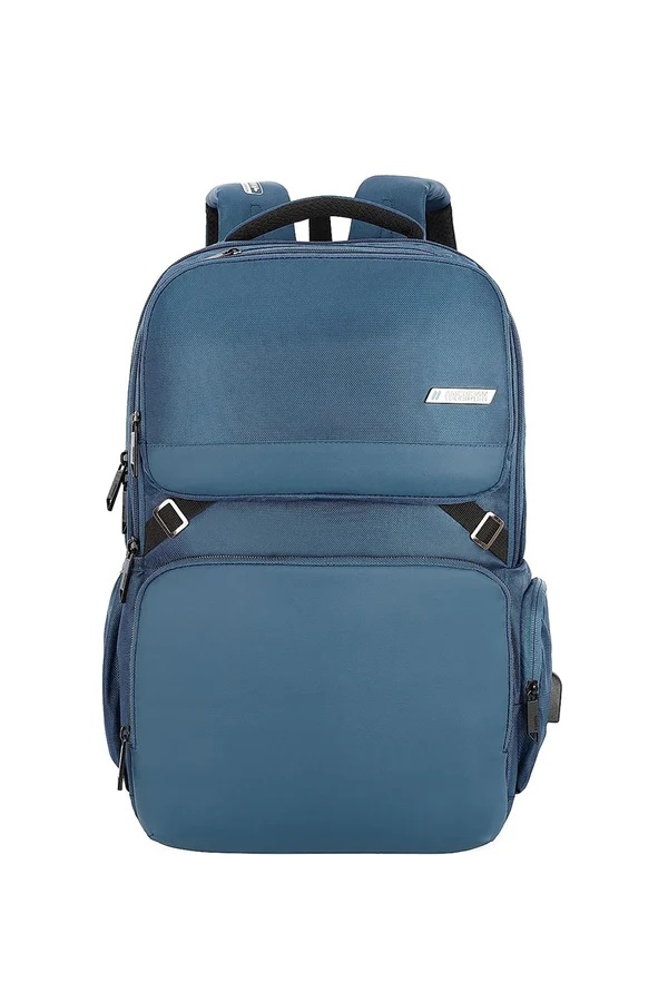 American Tourister SEGNO Laptop Backpack for 15.6 inch Laptops , Navy Blue