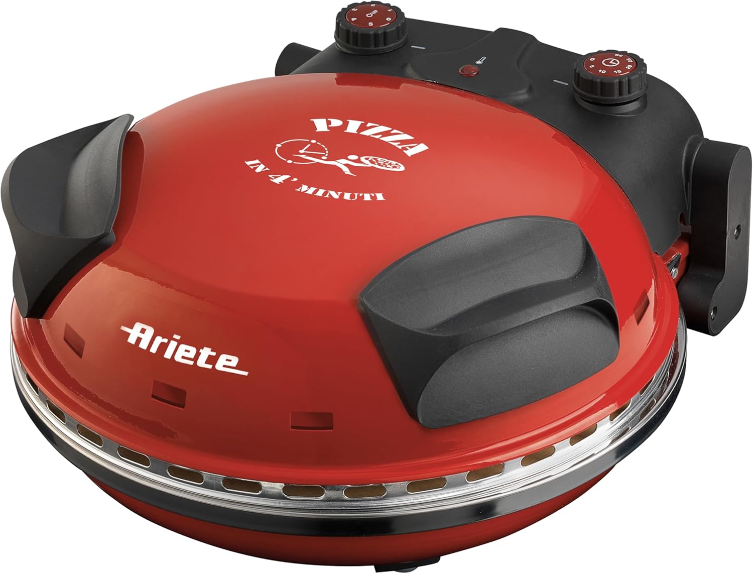 Ariete Pizza Maker 1200 Watt Red - 909