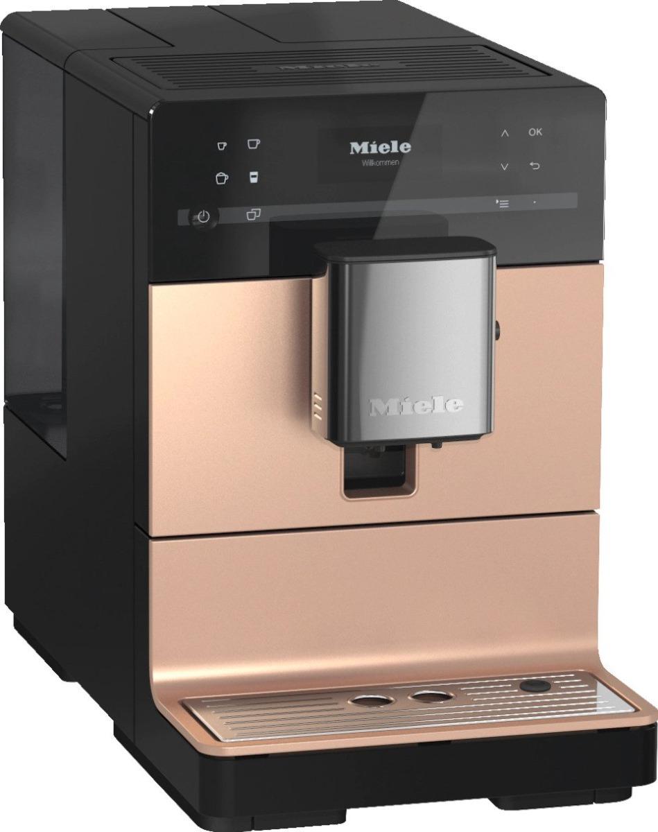 Miele CM 5510 Silence Coffee Machine , 2 cups , Black Rose Gold
