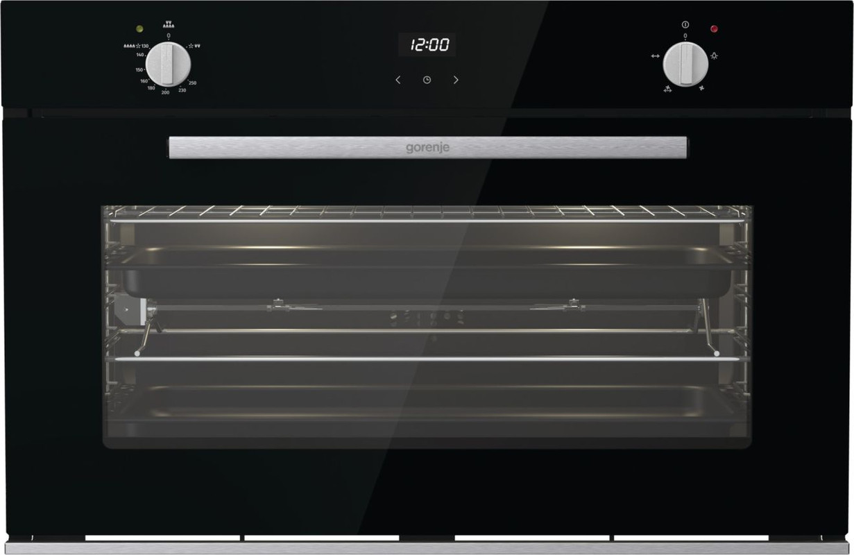 Gorenje Built-in Oven with Grill 88 Liter , Black Stainless Steel - BOGX9832E06BG