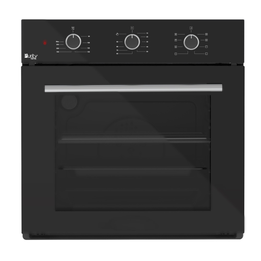 Purity Built-in Oven with Grill 60 Liter 1600 Watt , Black - KPT606EEBL
