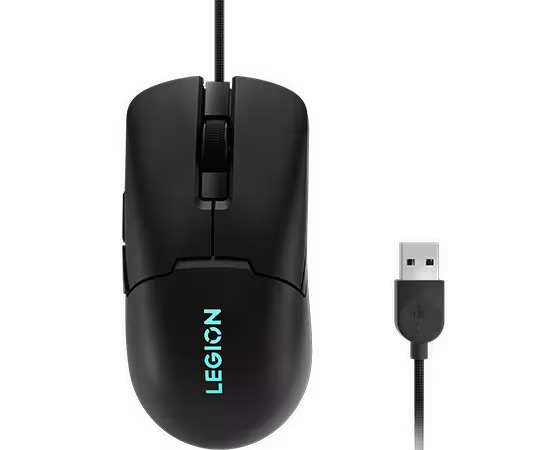  ماوس جيمنج سلكي لينوفو ليجين، 8000 نقطة في البوصة، RGB - M300S