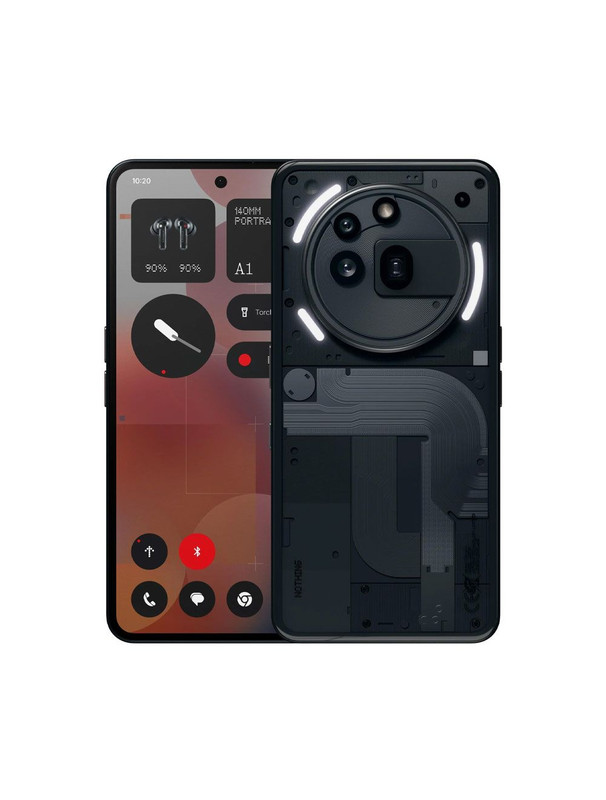 Nothing Phone 3A Pro , 256 GB , 12 GB , 5G , Dual-SIM - Black