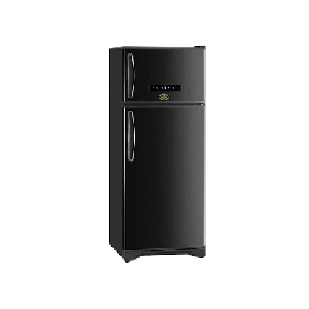 Kiriazi NoFrost Top Freezer Refrigerator , 370 Liter , Black - KH371NV/3-B