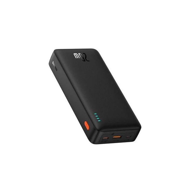 Baseus Airpow Wired Power Bank , 20000 mAh 2 Ports , Cluster Black , P10022804113-00