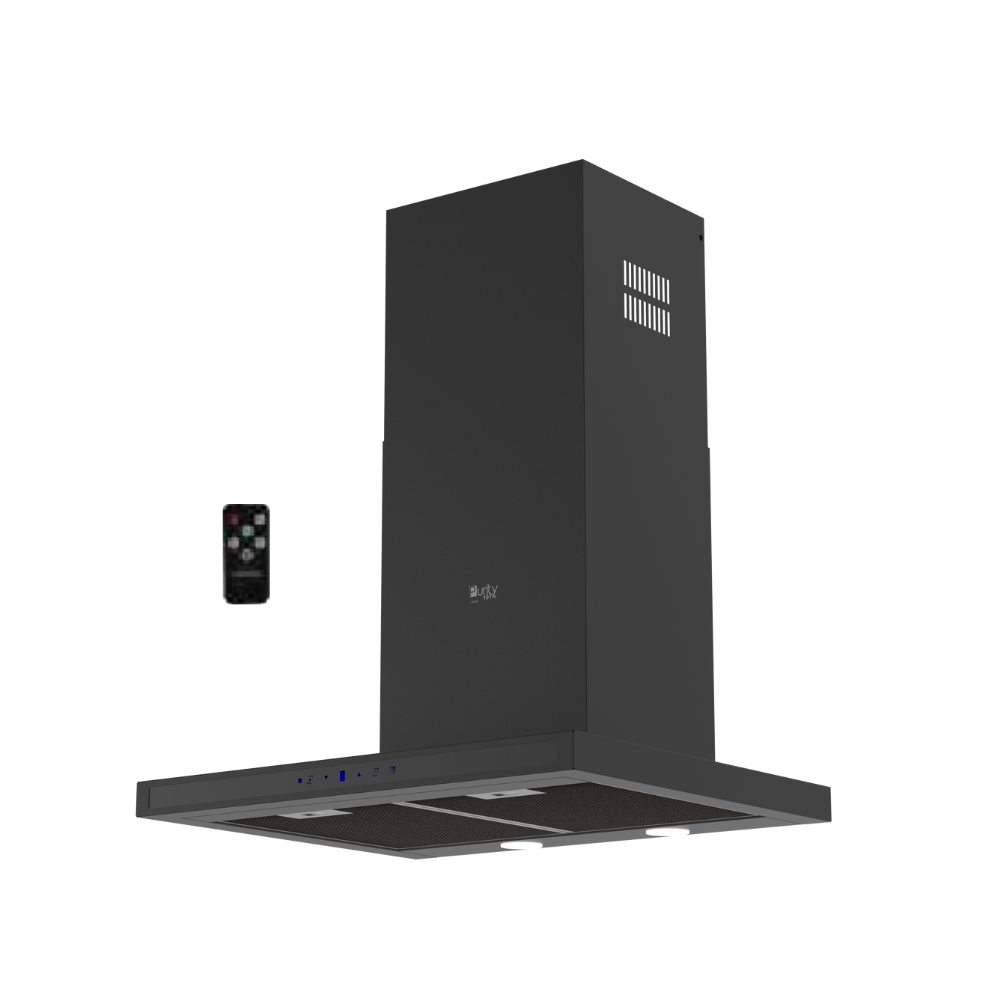 Purity TBL PRO PLUS BL Built-In T-Shape Hood , 60 Centimeter , Black