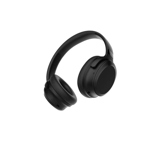 Powerology Wireless Over Ear Headphones , Black - PWLAU003