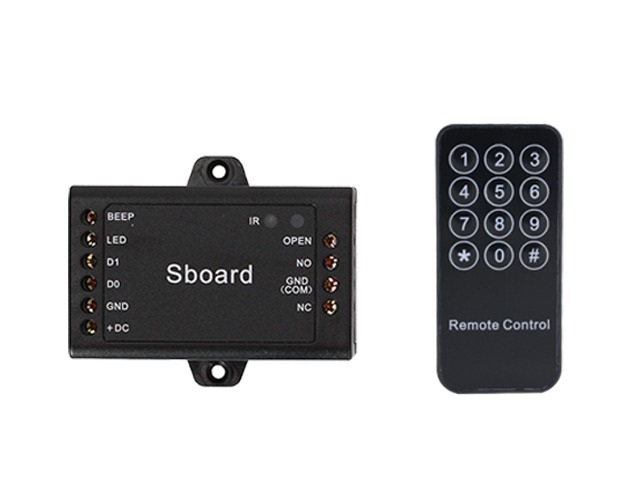Generic Access and Exit Control System , Black - Sboard BT