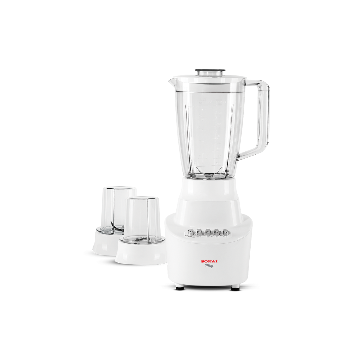 Sonai Countertop Blender 400 Watt White - MAR-2300