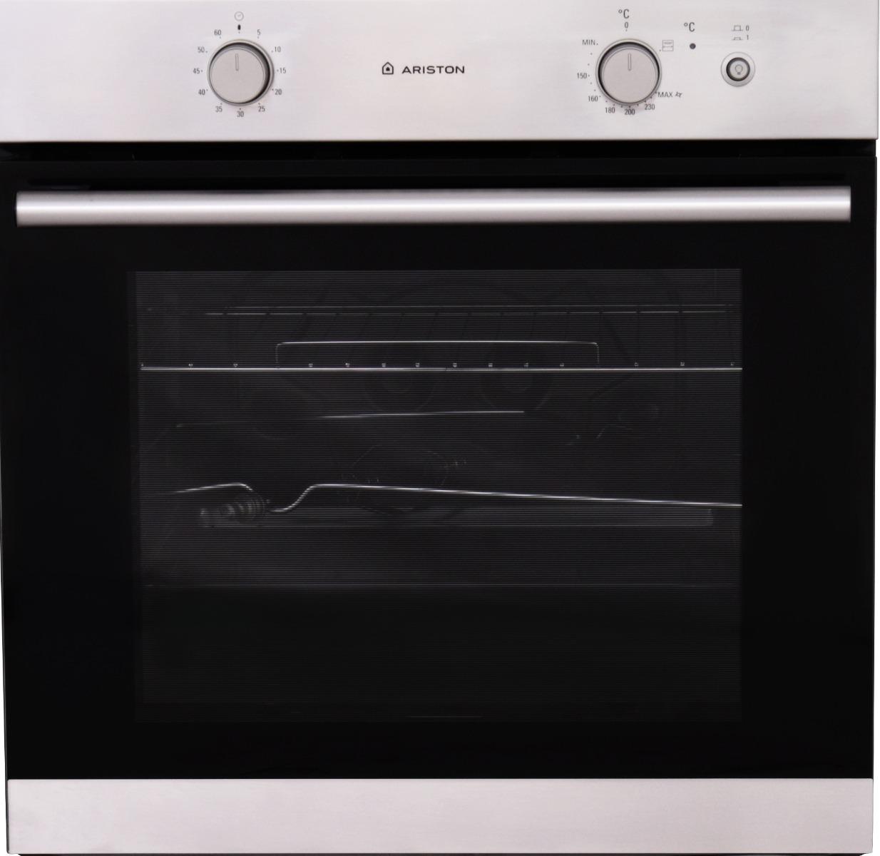 Ariston Built-in Oven with Grill 75 Liter , Silver - GA3 124 IX A1