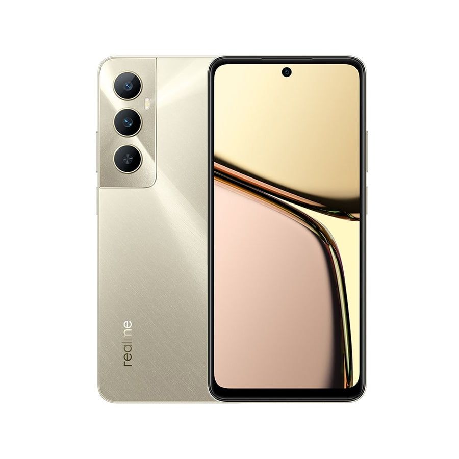 Realme C65, 256GB, 8GB, 4G LTE, Dual SIM- Gold- Middle East