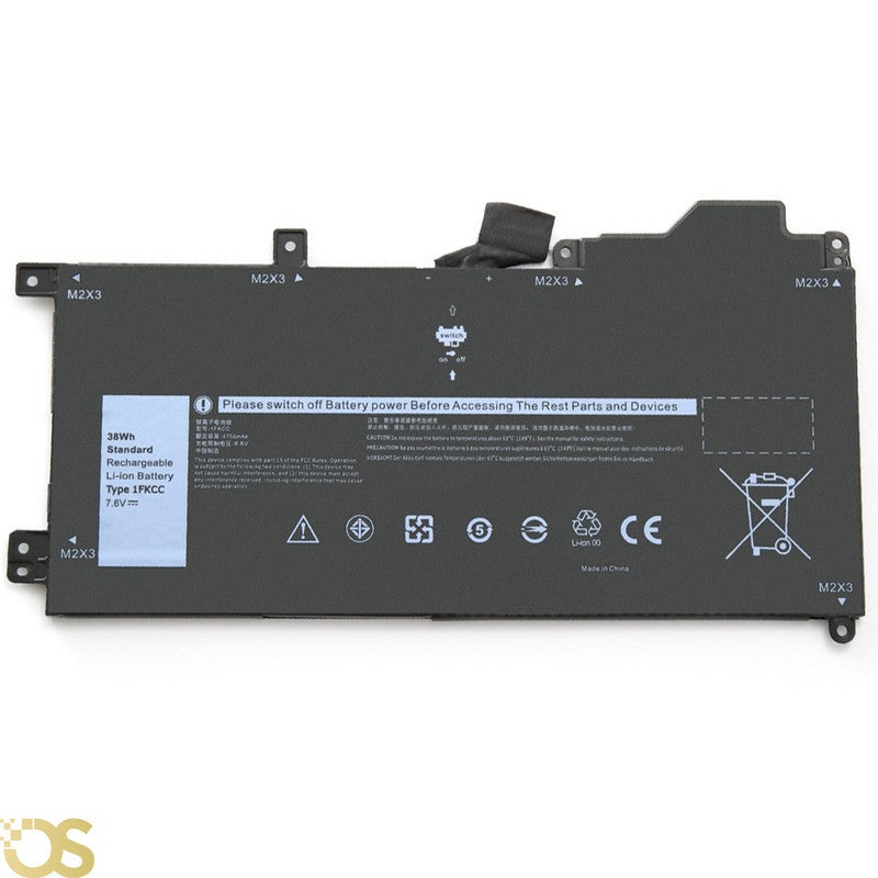 Generic Dell 1FKCC Laptop Battery for Dell Latitude 7200 7210 2-in-1 1FKCC - 1FKCC