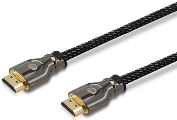 HP HDMI to HDMI Cable, 1.5 Meters - HP026GBBLK1.5TW