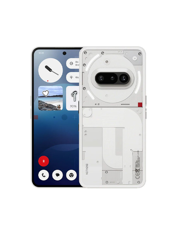 Nothing Phone 3A, 128GB, 8GB RAM, 5G, Dual SIM - White | B.TECH