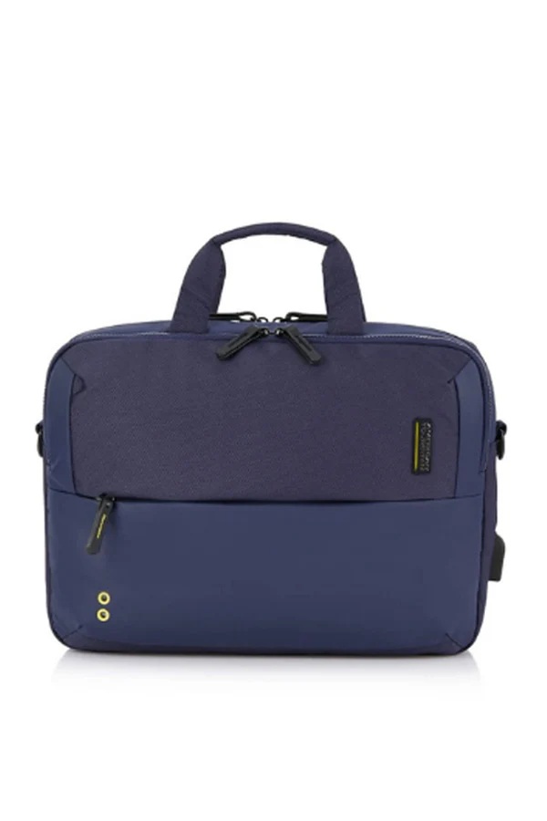 American Tourister ZORK Laptop Bag for 14 inch Laptops , Navy
