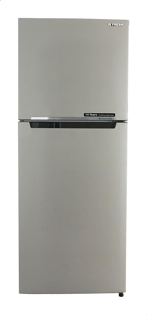Fresh NoFrost Top Freezer Refrigerator , 369 Liter , Silver - BR400BS