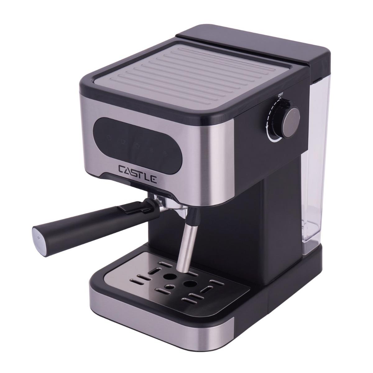 Castle Espresso Machine , 1.5 Liter , Black - CMT1350
