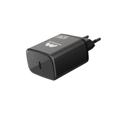 Majentik Wall Charger , 1 Ports Type C , 67 Watt Black - MC-007