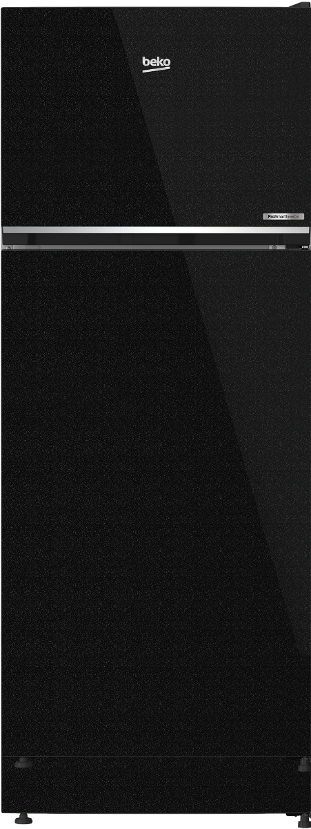 Beko NoFrost Top Freezer Refrigerator , 406 Liter Inverter Motor , Black - RDNE455M20XBIDEGB